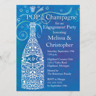 Champagne Invitation
