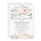 Champagne Ivory Blush Pink Floral Greenery Wedding