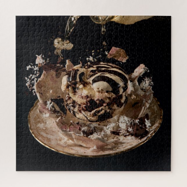 Champagne & Macarons Jigsaw Puzzle (Vertical)