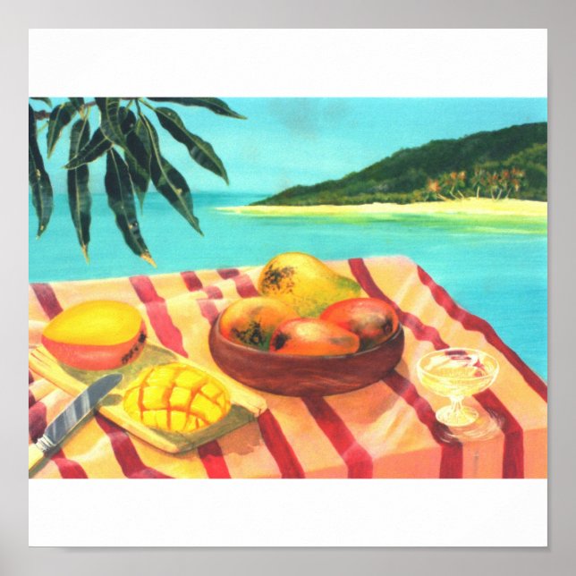 champagne mangoes poster (Front)