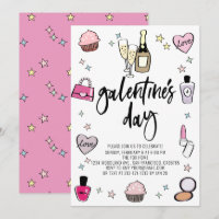 Champagne Pink Galentine's Day Party
