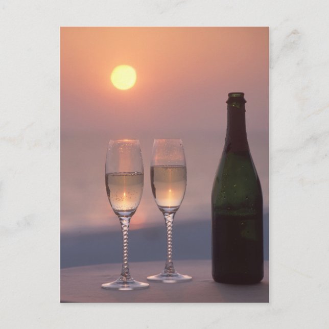 Champagne Postcard (Front)