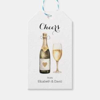 Champagne Prosecco Lover Cheers to You Gift Tags