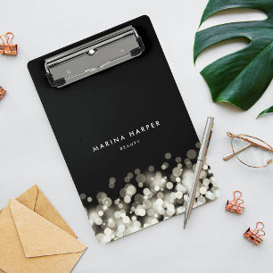 Champagne Spark Personalized Mini Clipboard