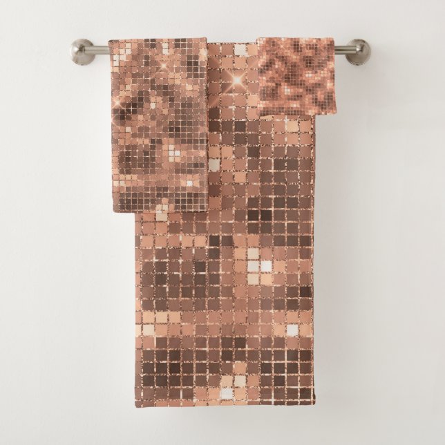 Champagne Sparkly Gold Luxe Éperche Girly (En situation)