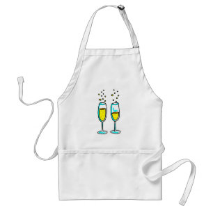 champagne standard apron