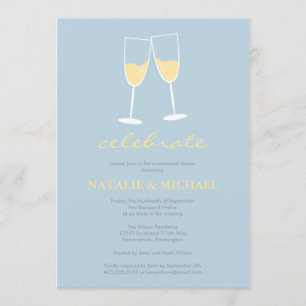 Champagne Toast Invitation