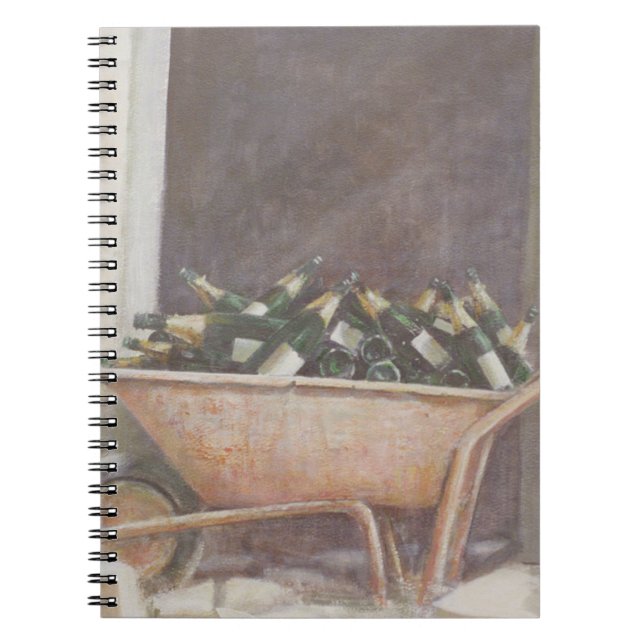 Champagne Wheelbarrow 1985 Notebook (Front)