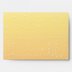 Champagne with Tiny Bubbles Background Art Envelopes