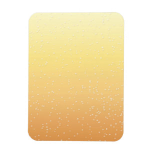 Champagne with Tiny Bubbles Background Art Magnet