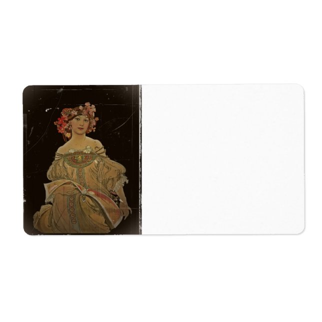 Champagne Woman on Black (Front)