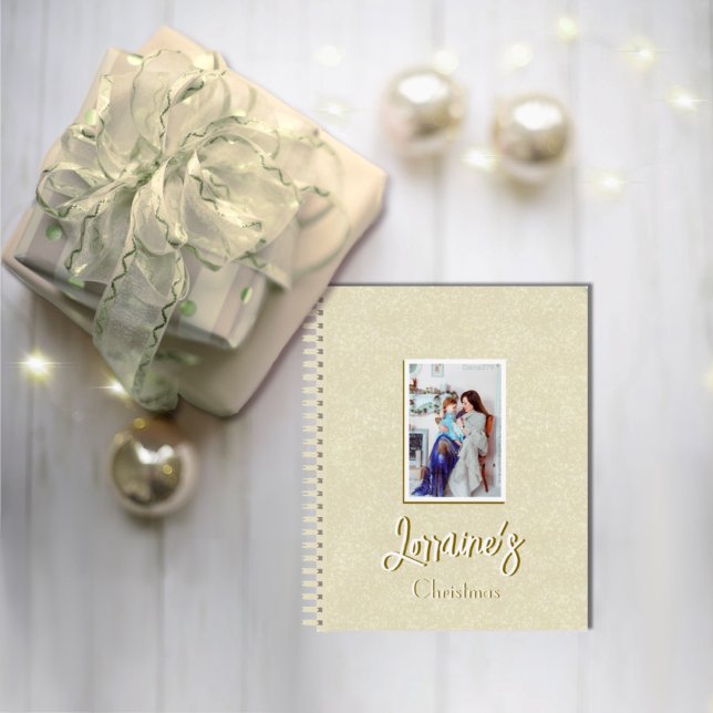 Champaign Joyoux Noel Spiral Notebook (Creator Uploaded)