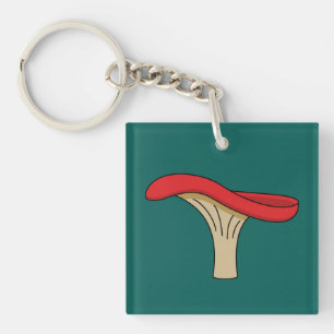 Champignons rouges caricaturés