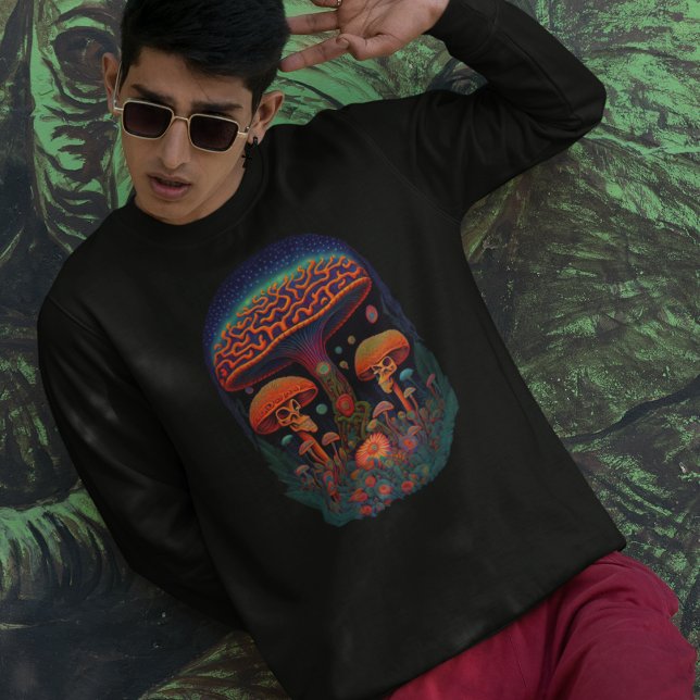 Champignons Shaman Sweatshirt (Créateur téléchargé)