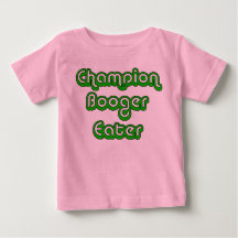 Champion Booger Eater Baby Toddler Infant T-Shirt