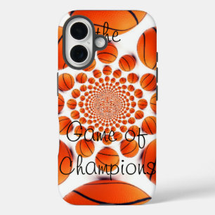 Champion Court Vision:  Basketball Game of Champs iPhone 16 Case