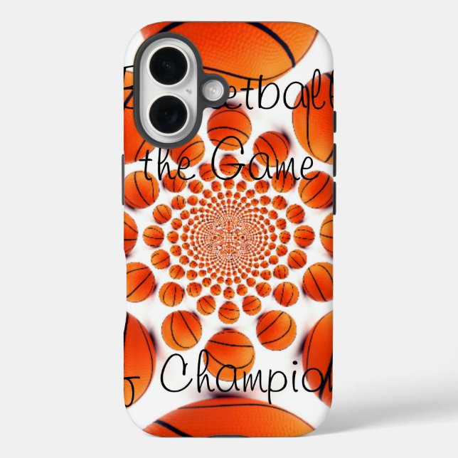 Champion Court Vision:  Basketball Game of Champs Case-Mate iPhone Case (Back)