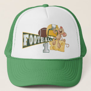 Champion de football Vert et Jaune Casquette - SRF