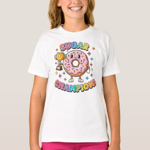 Champion du Sucre – T-shirt Donut Trophée
