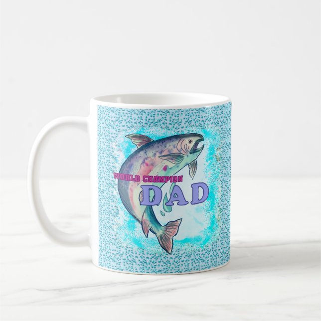Champion Fishing Papa mug (Gauche)