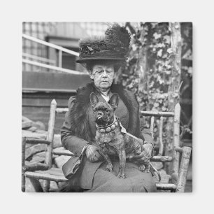Champion French Bulldog, 1920s Magnet