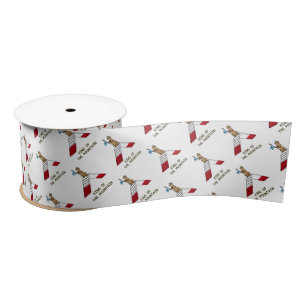 Champion king of the mountain dog agility funny satin ribbon