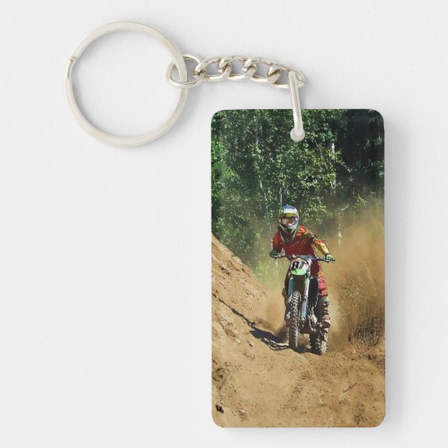 Champion Motocross Dirt-Bike Racer et Dirt (Devant)