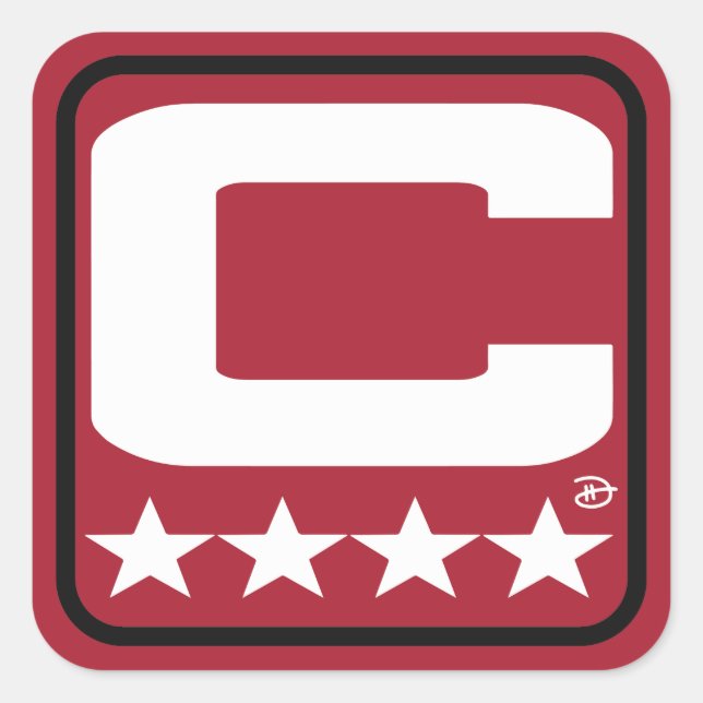 Champion Patch - ATL Red Sticker (Front)