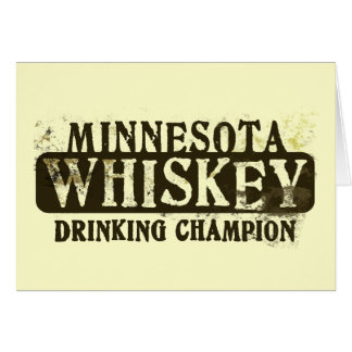 Champion potable de whiskey du Minnesota