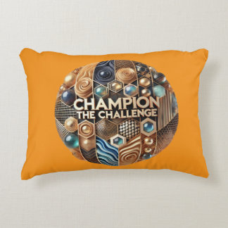 Champion the Challenge Pillow cover