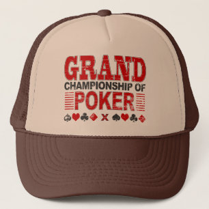 Championnat grand de casquette de camionneur de