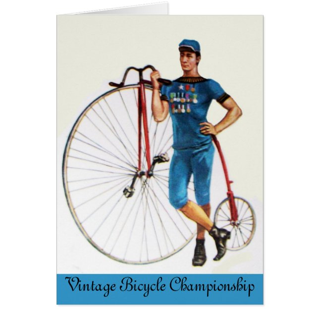 Championnat vintage de vélo (Devant)
