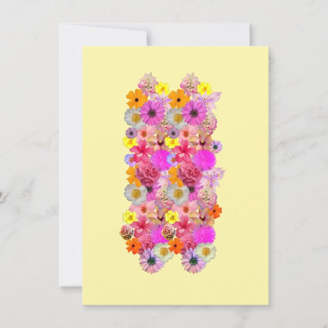 Champion's Bouquet Invitation (Front)