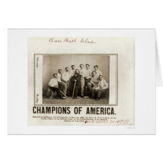 Champions d'Amérique de baseball 1865