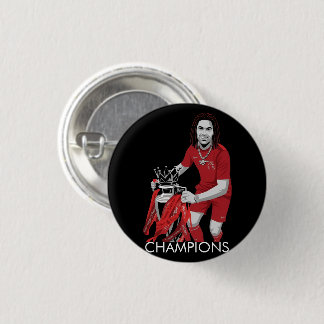 Champions of England Arteta Arsenal 1 Inch Round Button