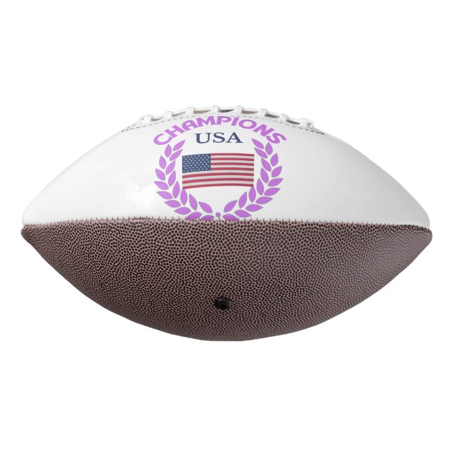 champions USA flag world Original Football (Rotated 270)