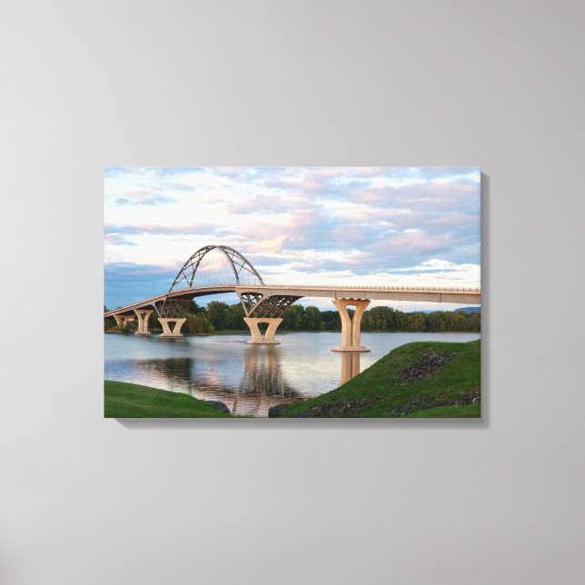 Champlain Bridge Canvas Print (Front)