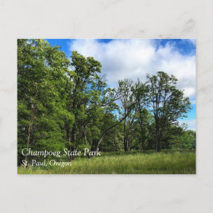 Champoeg State Park, Oregon Poster Postcard