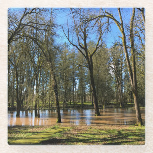 Champoeg State Park, Saint Paul, Oregon Glass Coaster