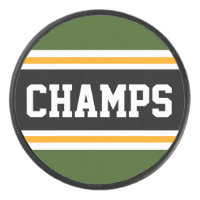 CHAMPS Athletic Green Black Orange Racing Stripes