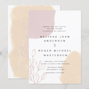 Champs de rêve   Faire-part de mariage