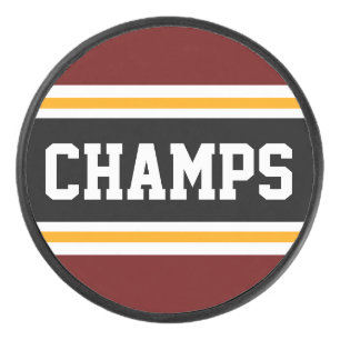 CHAMPS Deep Red Black Yellow Sportpes