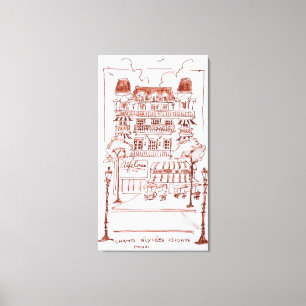 Champs Elysees   Paris, France Canvas Print