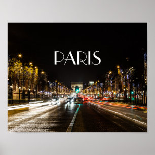 Champs-Elysees Poster