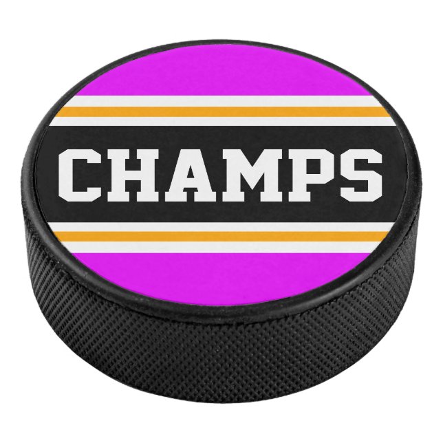 CHAMPS Fun Bright Rose Black Yellow Racing Stripes (3/4/2016 12:00:00 AM)