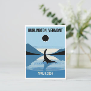 Champy Watching The Eclipse Postcard