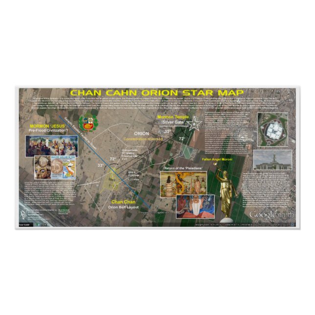 Chan Chan Star Map Poster (Front)