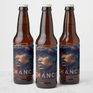 Chance Beer Bottle Label