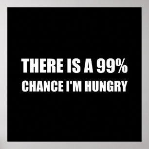 Chance I Am Hungry Poster
