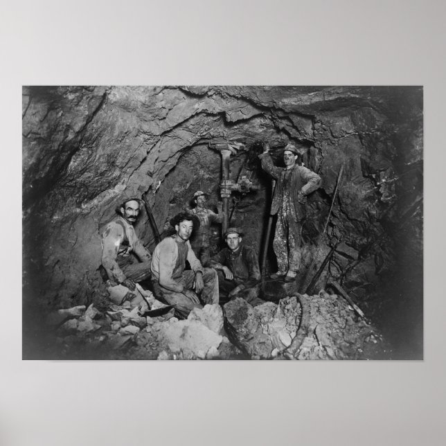 Chance Mine Lead Mining in Coeur d'Alene, ID Poster (Front)